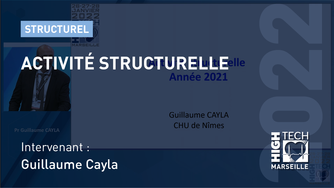 Activité structurelle – Guillaume Cayla