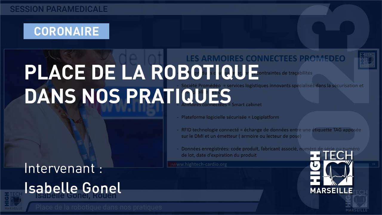 Place de la robotique dans nos pratiques – Isabelle Gonel